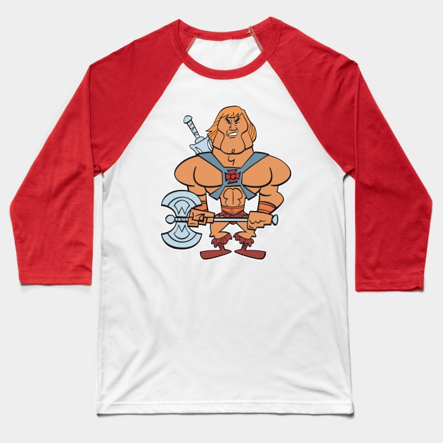 He-Man Baseball T-Shirt by Fritsch